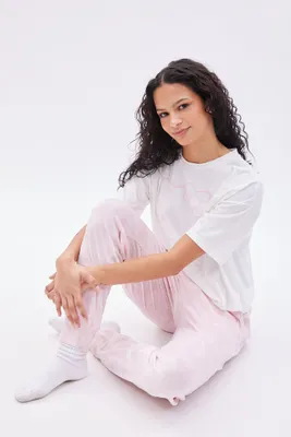Hello Kitty Printed Velour Pajama Set