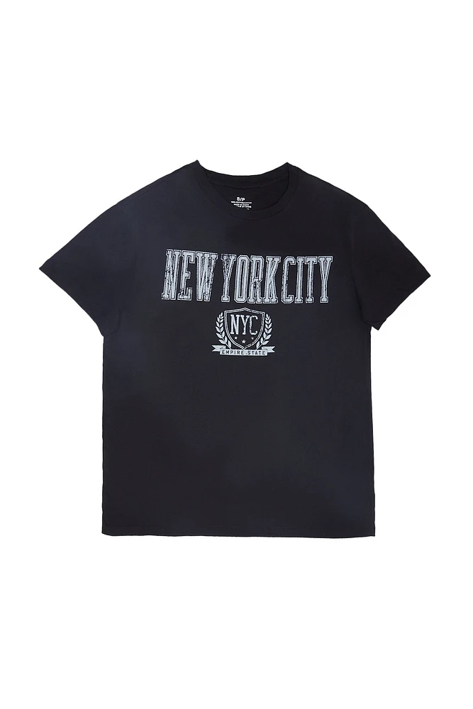 AERO New York City Graphic Boyfriend Tee