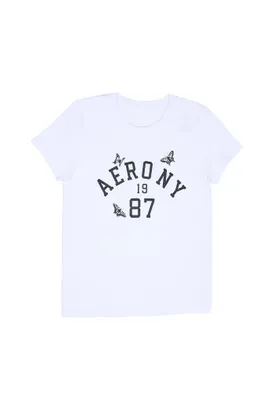 Aéropostale Butterfly Graphic Classic Tee