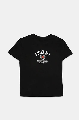 AERO NY Eighty Seven Graphic Boxy Tee