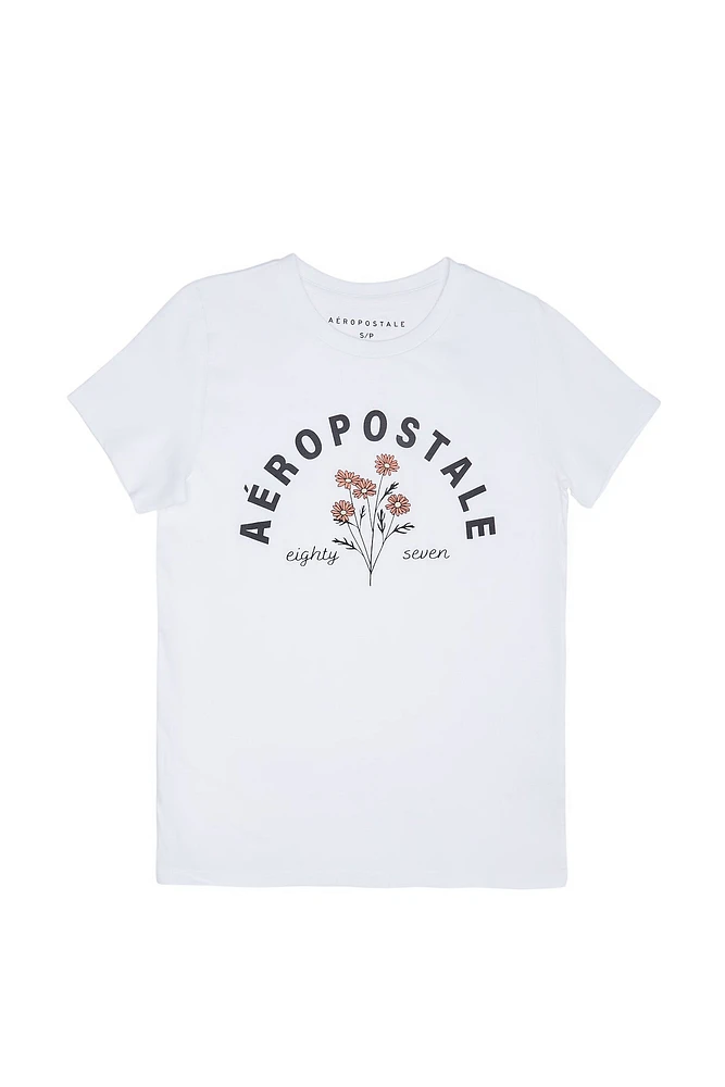 Aéropostale Bouquet Graphic Classic Tee