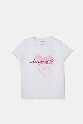 T-shirt classique imprime? graphique Aéropostale Bow