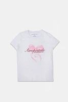 T-shirt classique imprime? graphique Aéropostale Bow