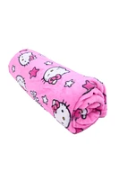 Hello Kitty Star Printed Plush Throw Blanket