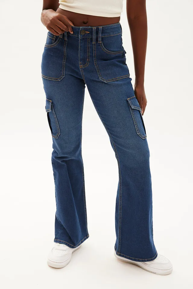 AERO Premium Air High Rise Mom Jean – Bluenotes