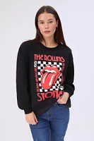 The Rolling Stones Graphic Crew Neck Sweatshirt