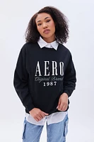 AERO Oversized Crew Neck Sweatshirt