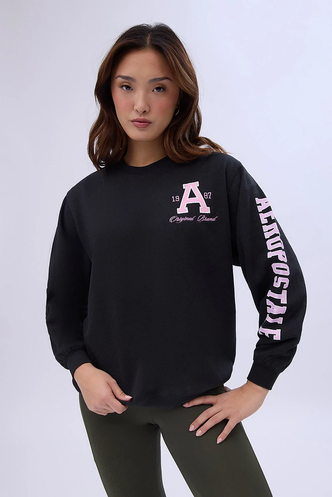 AERO Crew Neck Oversized Sweatshirt