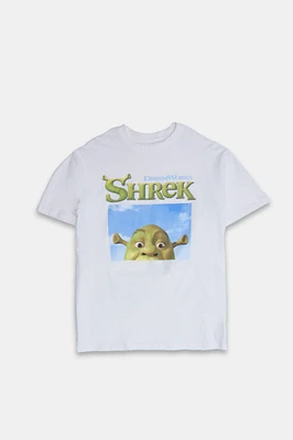 T-shirt coupe garçonne imprime? graphique Shrek