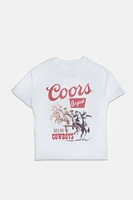 Coors Cowboy Graphic Boyfriend Tee