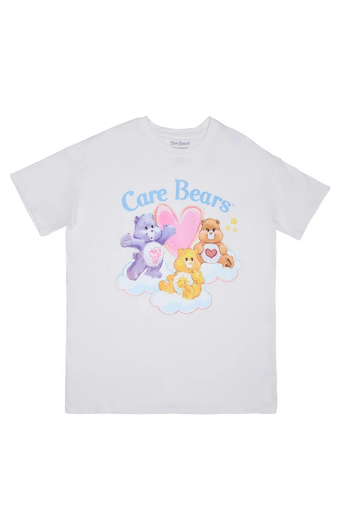 Care Bears Heart Graphic Boyfriend Tee