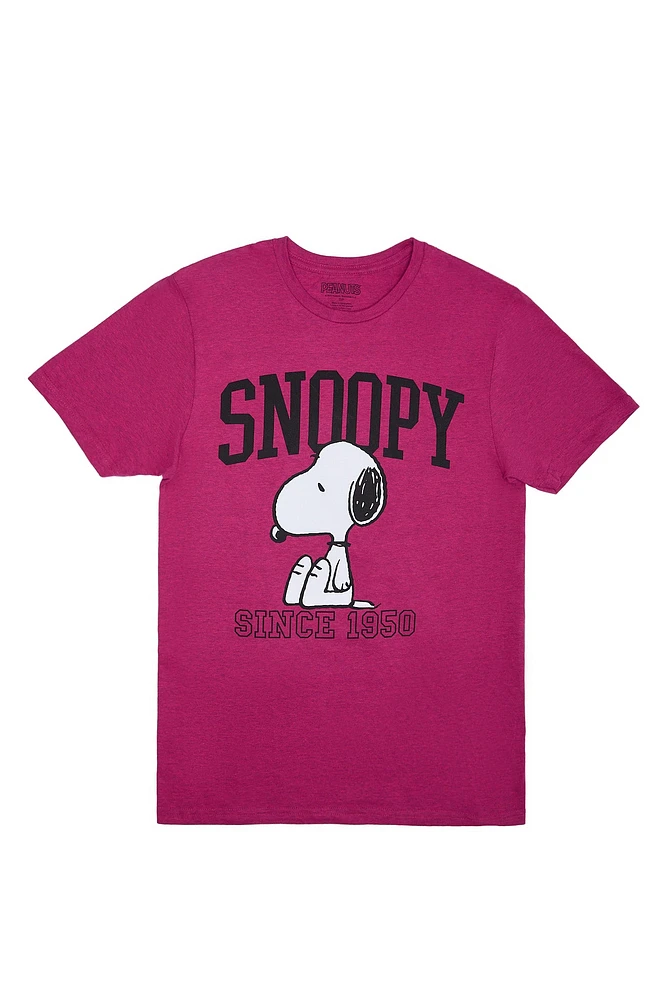 Peanuts Snoopy Graphic Relaxed Tee