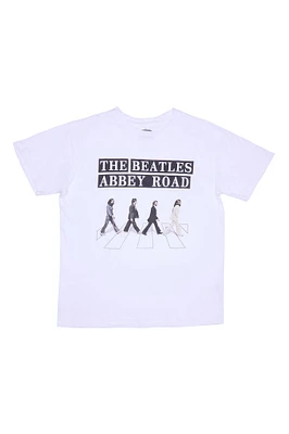 T-shirt décontractée imprimé graphique The Beatles Abbey Road