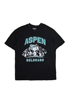 Peanuts Snoopy Aspen Colorado Graphic Relaxed Tee