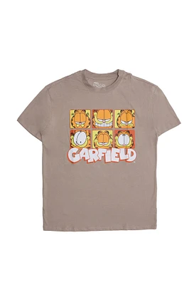 T-shirt décontracté imprime? graphique Garfield