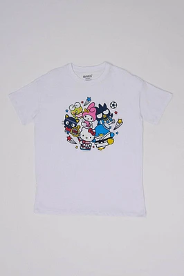 T-shirt décontracté imprimé graphique Hello Kitty And Friends Sports