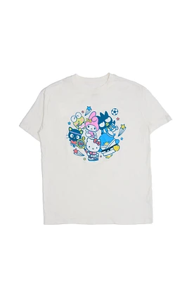 T-shirt décontracté imprime? graphique Hello Kitty And Friends Sports