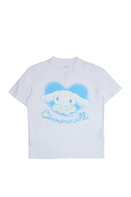 T-shirt décontracté imprime? graphique Cinnamoroll