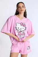 Maillot en maille aérée Hello Kitty