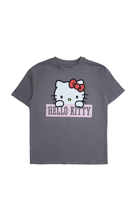 T-shirt décontracté imprime? graphique Hello Kitty Vintage