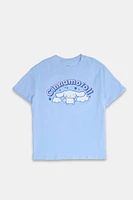 T-shirt coupe garçonne imprime? graphique Cinnamoroll