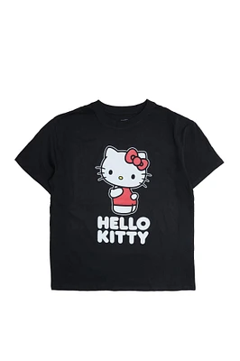 Hello Kitty Puff Print Graphic Relaxed Tee