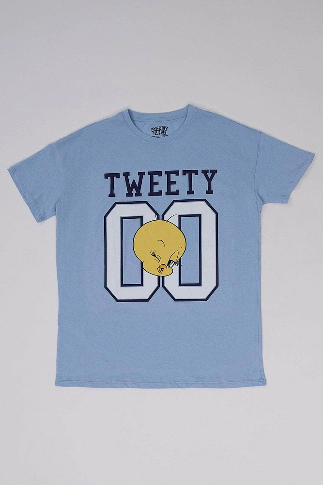 Tweety Bird Graphic Relaxed Tee