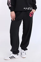 Jogger coupe garçonne mi-taille