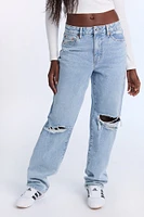 Jean ample taille haute AERO
