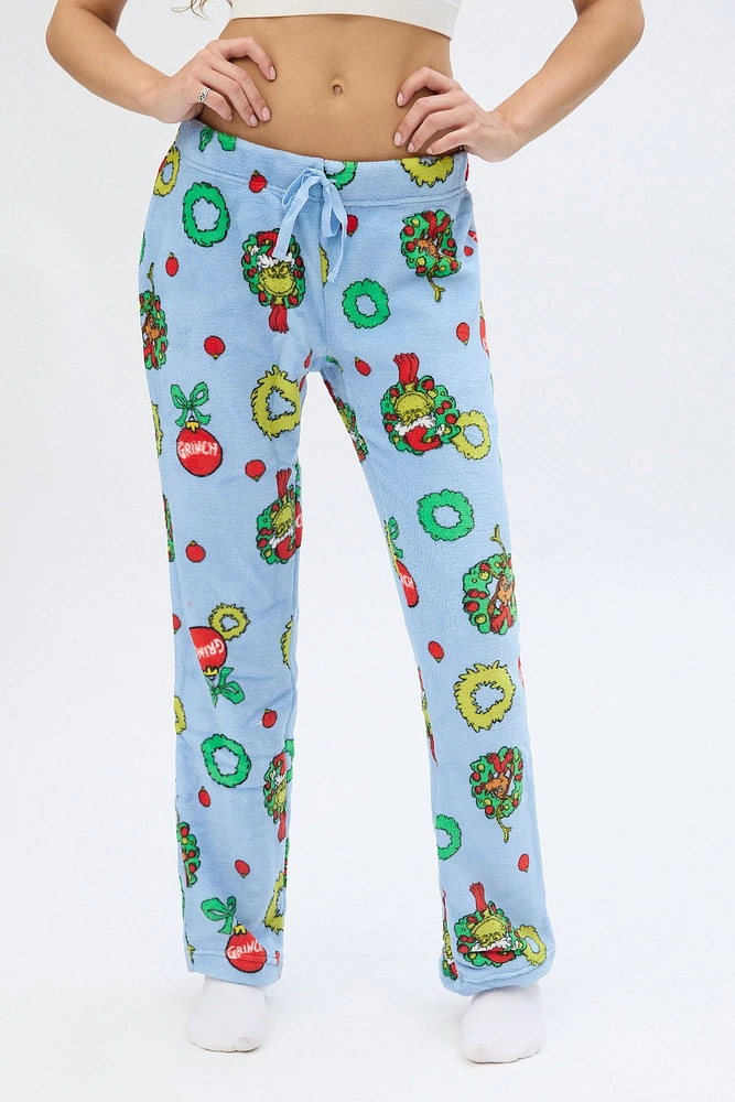 The Grinch Ornaments Printed Pajama Pants