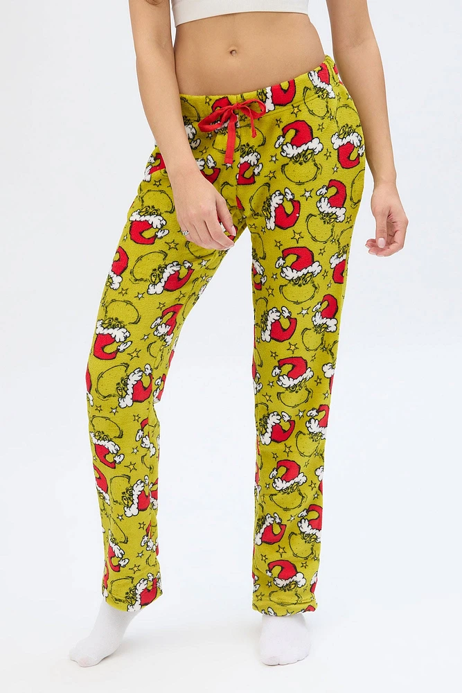 The Grinch Printed Pajama Pants