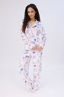 Care Bears Velour Pajama Dad Shirt And Pants Set