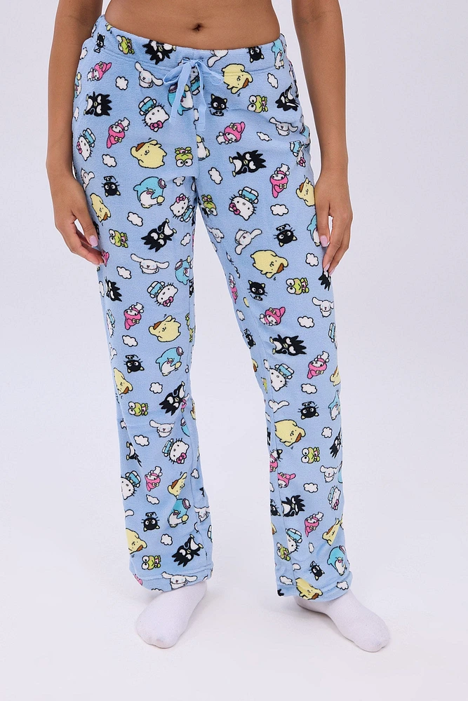 Hello Kitty And Friends Printed Pajama Pants