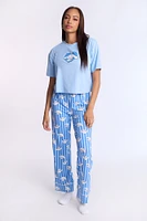 Ensemble jogger et t-shirt pyjama super doux imprimé Cinnamoroll