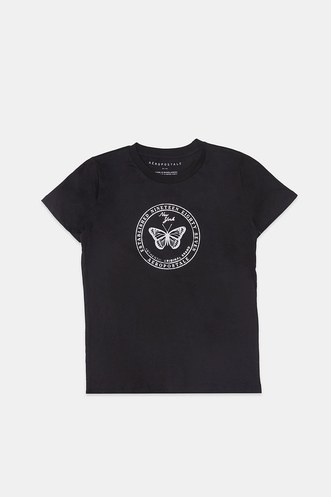 T-shirt classique graphique AERO papillon