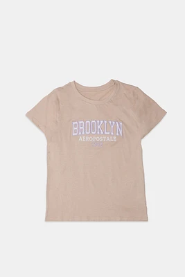 T-shirt classique graphique Aéropostale Brooklyn 1987