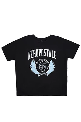 Aéropostale Crest Graphic Boyfriend Tee