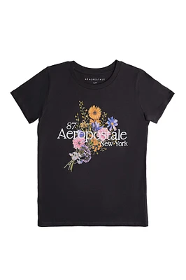 AERO Flowers Graphic Classic Tee