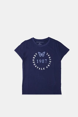 AERO 1987 Butterfly Graphic Classic Tee