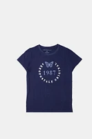 AERO 1987 Butterfly Graphic Classic Tee