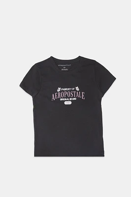AERO Original Brand Embroidered Graphic Tee