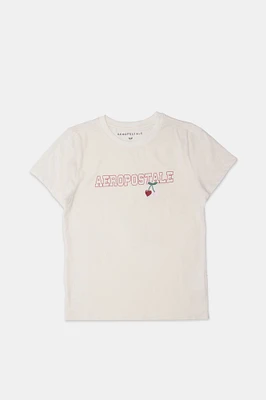 T-shirt classique graphique Aéropostale cerises cur
