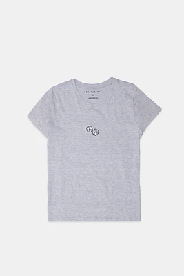 AERO Dice Embroidered Graphic Tee