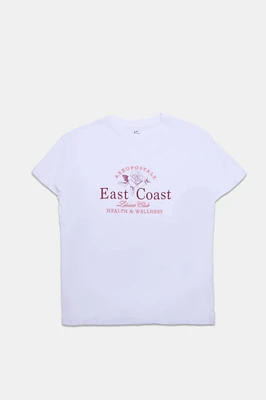 AÃ©ropostale East Coast Graphic Boyfriend Tee