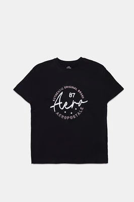 AÃ©ropostale Original Brand Graphic Boyfriend Tee
