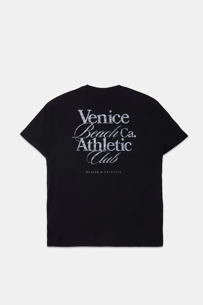 Aéropostale Venice Beach California Athletics Graphic Boyfriend Tee