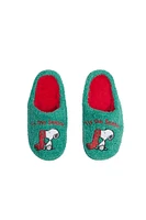 Peanuts Snoopy 'Tis The Season Slippers