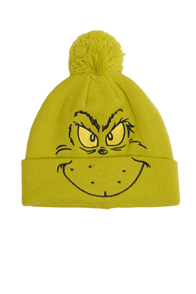 The Grinch Pom Pom Beanie