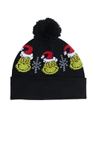 The Grinch Snowflake Pom Pom Beanie