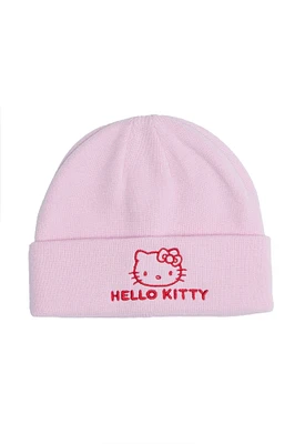 Hello Kitty Ribbed Beanie